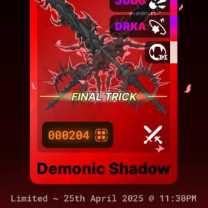 Roblox Death Ball Demonic Shadow