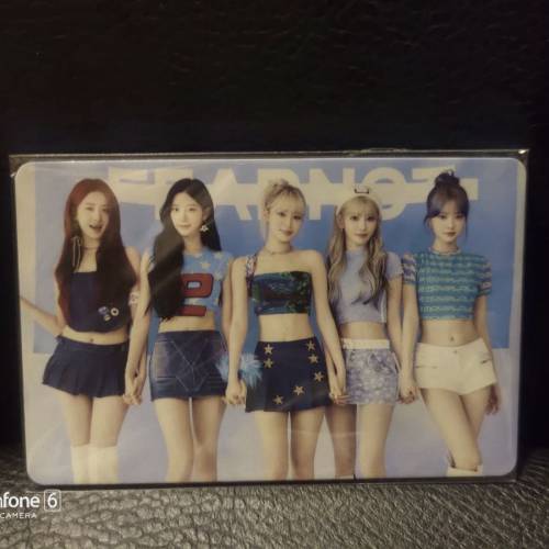 全新Lesserafim 迷你風扇全套連卡原盒