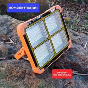 太陽能大光燈(可充電&當充電寶使用) Solar LED Floodlight. Rechargeable via USB-C...