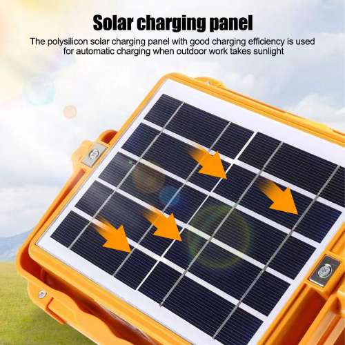 太陽能大光燈(可充電&當充電寶使用) Solar LED Floodlight. Rechargeable via USB-C...