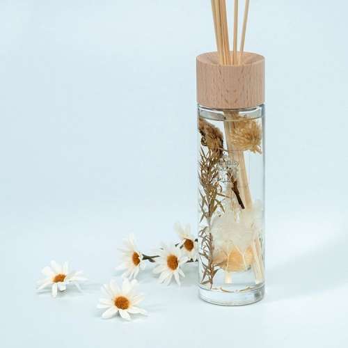 香薰［mercyu］ Bloom Collection Reed Diffuser - White daisy