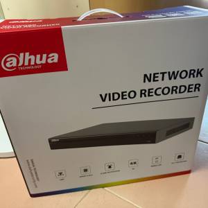 **8成新NVR**Dahua NVR2216-16P-I2 + 8TB HDD*2