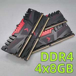 DDR4【4x8GB|3200MHz|CL16】PNY RAM 32GB|內存|記憶體