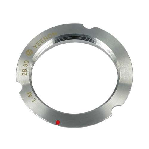 YEENON 藝能 L39 / LTM Thread Mount Lenses to Leica M Mount (6-Bit M-Coding)
