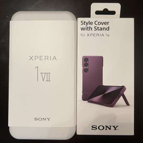 全新 未開封 SONY XPERIA VII 512GB 紫色 香港行貨 包原廠主機保護套