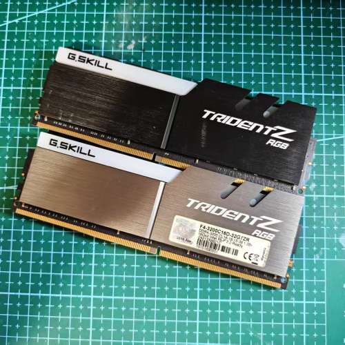 G.SKILL Trident Z RGB DDR4 32GB Kit(2x16GB) 3200 c16 RAM芝奇 幻光戟