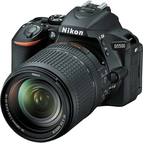 Nikon D5500連 AF-S DX 18-140mm f/3.5-5.6G ED VR 鏡頭套裝香港行貨(內置Wi-Fi無線...