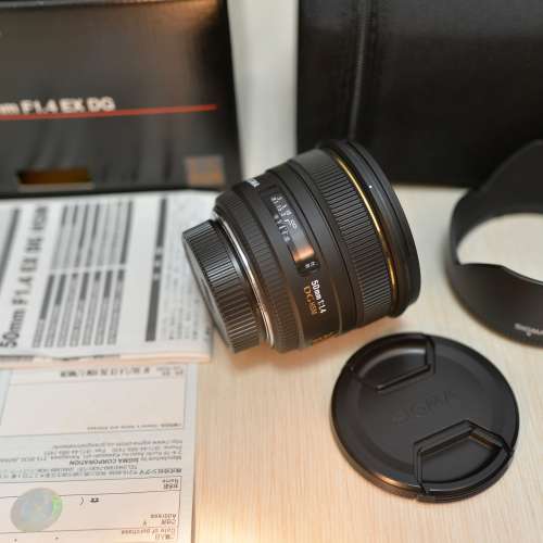Sigma 50mm F1.4 EX DG HSM (Nikon F mount)