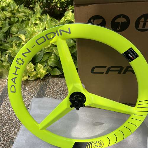 2025 最新款 DAHON 大行 & ODIN 奧丁 451 碳纖維 三刀輪組 折叠車輪組