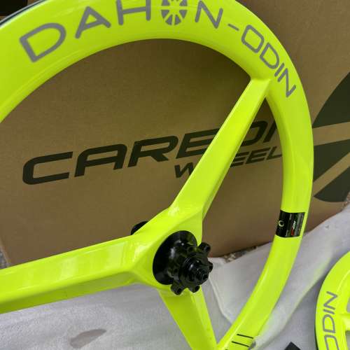 2025 最新款 DAHON 大行 & ODIN 奧丁 451 碳纖維 三刀輪組 折叠車輪組