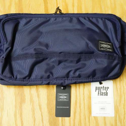Porter Flash Waist Bag 689-05951 日本吉田深藍色腰包腰袋 Made in Japan