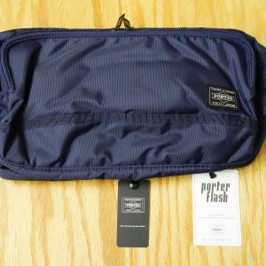 Porter Flash Waist Bag 689-05951 日本吉田深藍色腰包腰袋 Made in Japan