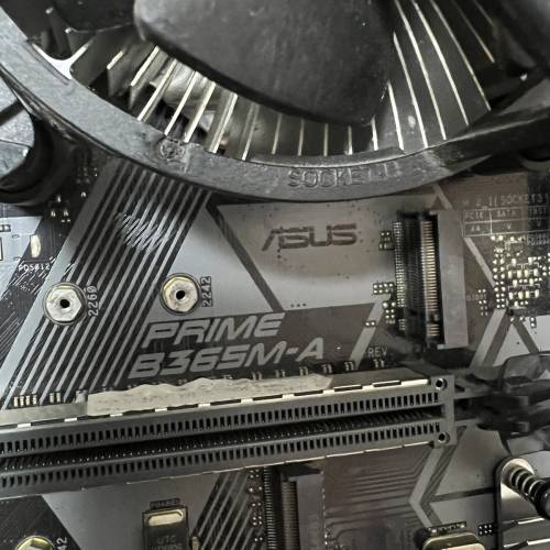 ASUS華碩B365M-A送G4930-cpu