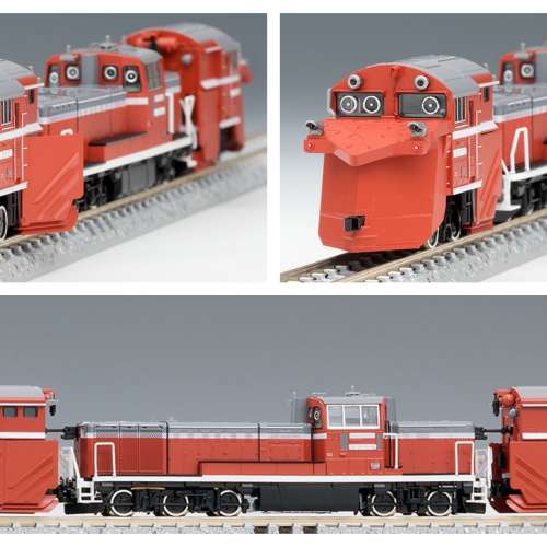 TOMIX JR DE15-2500形ディーゼル機関車(JR西日本仕様・単線用ラッセルヘッド付)