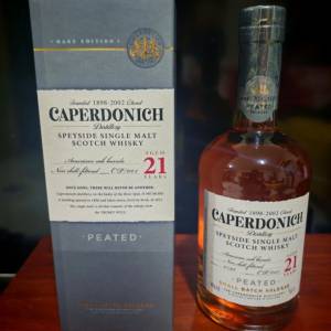 Caperdonich peated whiskey 21years