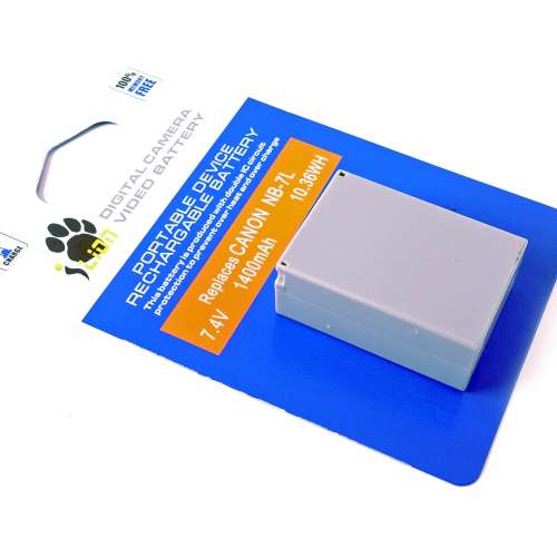 NB7L 1400mAh 代用電池 Generic Battery for Canon NB-7L