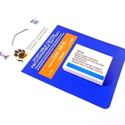 NB6L 1000mAh 代用電池 Generic Battery for Canon $90/充電器 Charger for Canon ...