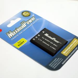 Maximal Power 600mAh NPBN1 代用電池 Generic Battery for Sony NP-BN1
