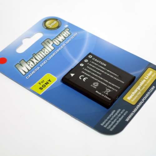 Maximal Power 600mAh NPBN1 代用電池 Generic Battery for Sony NP-BN1