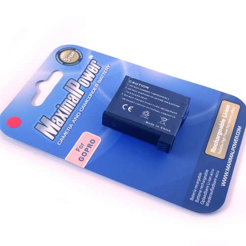 Maximal Power 1160mAh Li-ion AHDBT-401 代用電池 Generic Battery for Hero 4