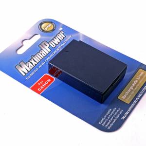 Maximal Power 1500mAh Li-ion LPE10 代用電器 Generic Battery for Canon LP-E10