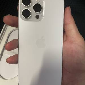 不議）有單有盒 iphone 16 pro max 256gb 銀 港行