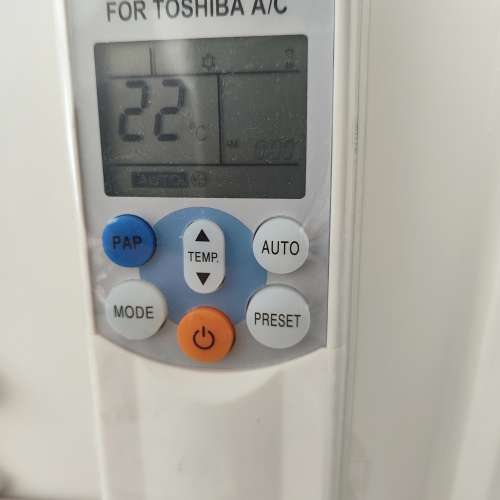 全新東芝Toshiba分體機遥控器$80