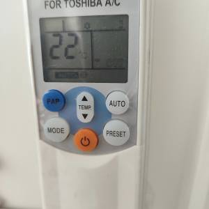 全新東芝Toshiba分體機遥控器$80