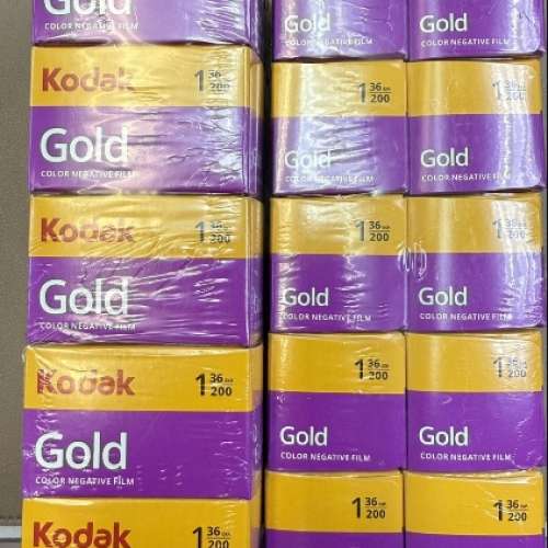 KODAK GOLD 200 135x36 FILM(SINGLE ROLL) 彩色負片