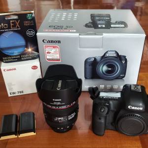 Canon EOS 5D Mark III + EF 24-70mm F4L Kit Set (已售出)