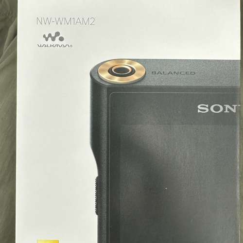 SONY NW-WM1AM2 黑磚二代 音樂播放器 128GB+512GB SD卡 香港Sony行貨 (有保)