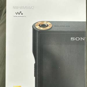 SONY NW-WM1AM2 黑磚二代 音樂播放器 128GB+512GB SD卡 香港Sony行貨 (有保)