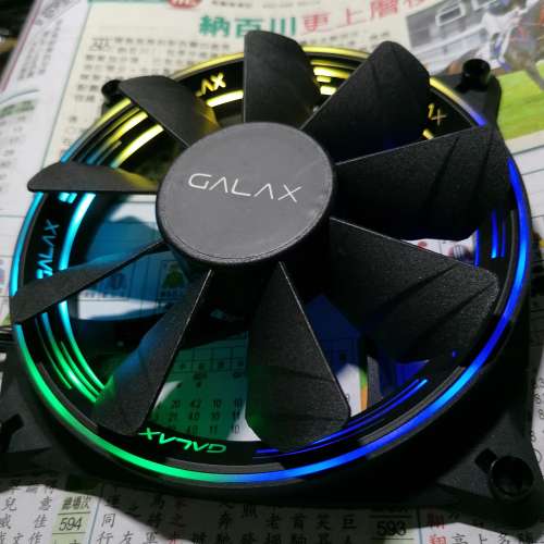 全新品 GALAX VORTEX WIND-02 ARGB FAN 風扇 2 個