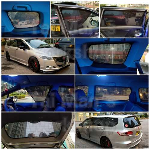Honda ODYSSEY RB3 全車磁石濾光窗網太陽擋