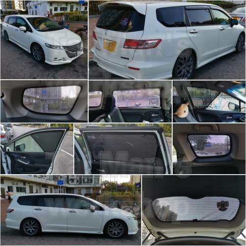 Honda ODYSSEY RB3 全車磁石濾光窗網太陽擋
