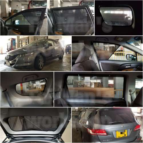 Honda ODYSSEY RB3 全車磁石濾光窗網太陽擋