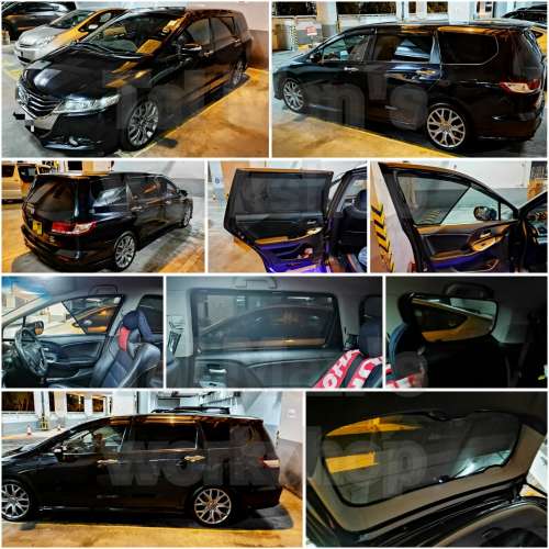 Honda ODYSSEY RB3 全車磁石濾光窗網太陽擋