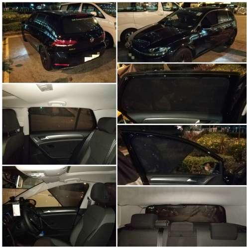 VE GOLF 全車磁石濾光窗網太陽擋