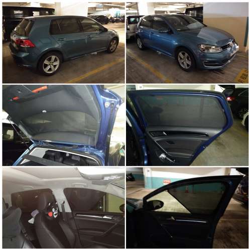 VE GOLF 全車磁石濾光窗網太陽擋