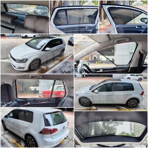 MK5 MK6 MK7 GOLF 全車磁石濾光窗網太陽擋