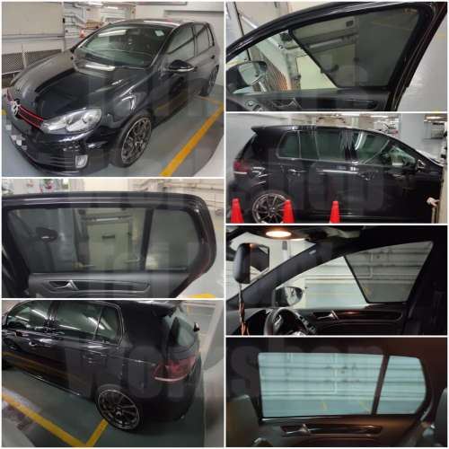 MK6 MK7 GOLF 全車磁石濾光窗網太陽擋