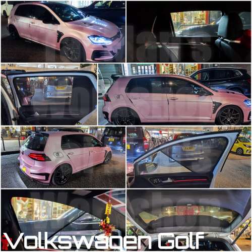 MK6 MK7 GOLF 全車磁石濾光窗網太陽擋
