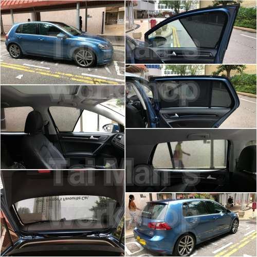 福士 GOLF 全車磁石濾光窗網太陽擋