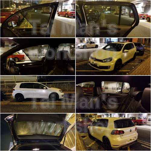 福士 GOLF 全車磁石濾光窗網太陽擋