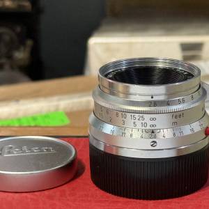 Leica Summaron 35mm f2.8 M lens with caps (first batch)