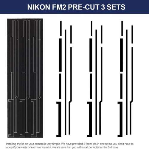 eTone Ultra Light Seal Foam Sponge For For Nikon FM, FM2, FE, FE2 防漏光海綿