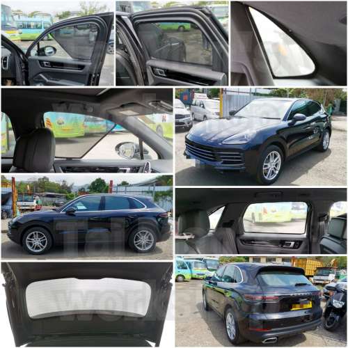 CAYENNE 全車磁石濾光窗網太陽擋