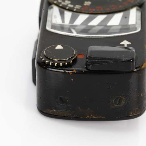 Leica Light Meter MR-4 black paint working cond. ROLLEICA™ Overhaul, new bat...