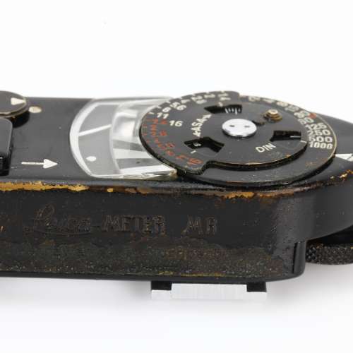 Leica Light Meter MR-4 black paint working cond. ROLLEICA™ Overhaul, new bat...