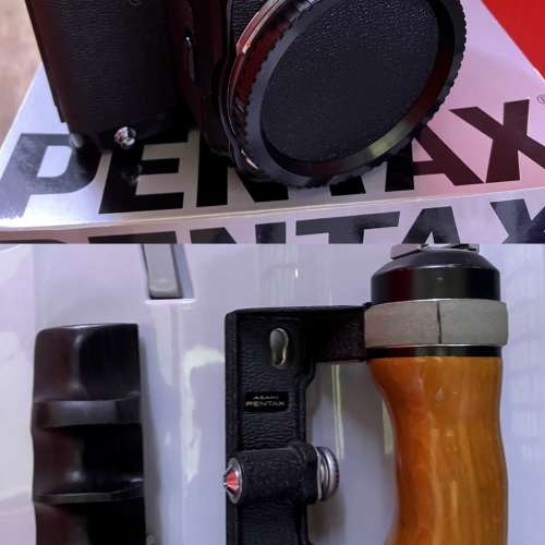 Pentax 67 + 2 finder + 3 lens + 2 grip